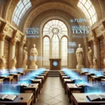 Digital Learning in an Ancient Library - Holographic Books